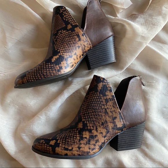 Vince Camuto Shoes - Snakeskin Ankle Boots